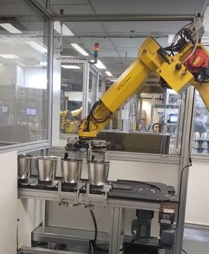 systeme de convoyage dans ilot automatisé