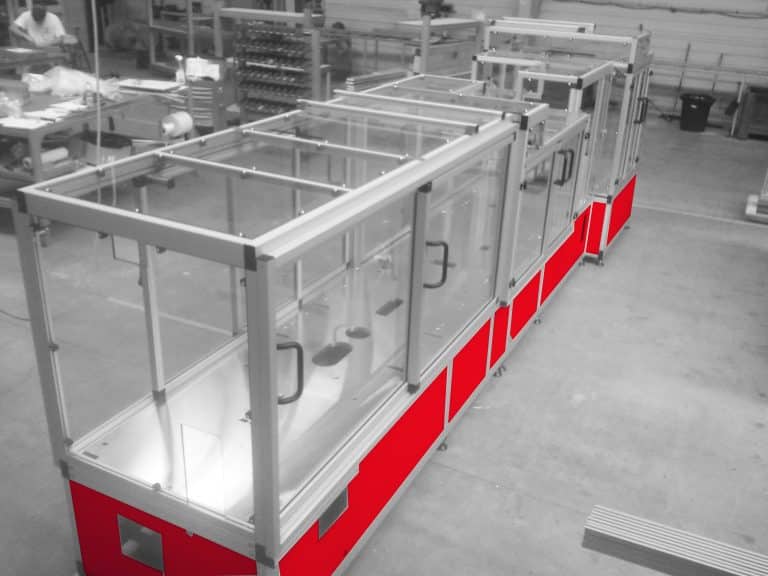 Chassis pour ilot robotisé