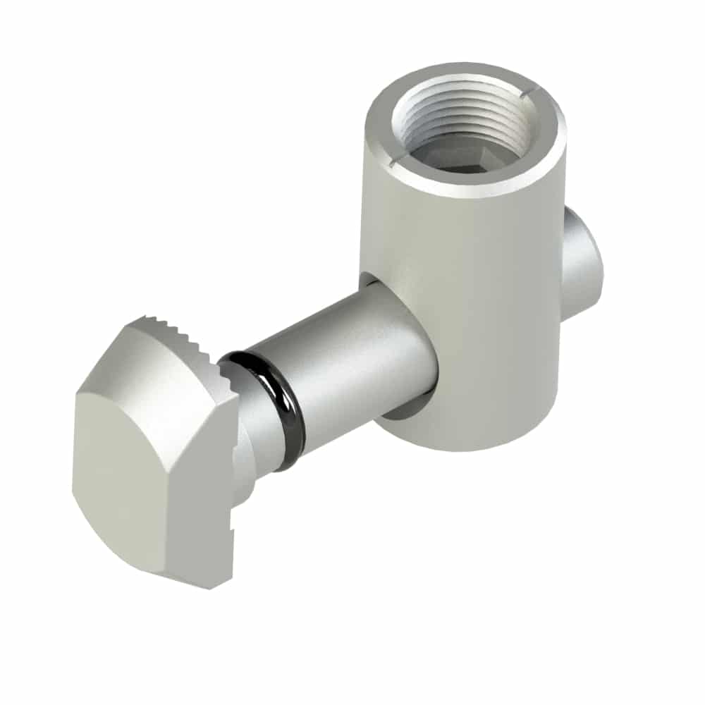 fixation centrale standard pour profilé