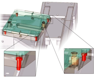 Workpiece carrier pallet for pallet transfer system
