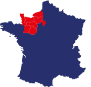 Carte secteur Normandie