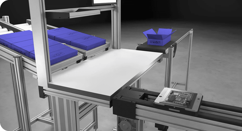 Page accueil convoyeur Elcom